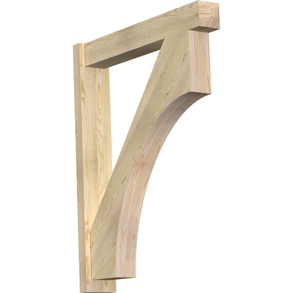 Ekena Millwork Westlake Craftsman Rough Sawn Outlooker, Douglas Fir, 6"W x 34"D x 42"H OUT06X34X42WTL04RDF - main